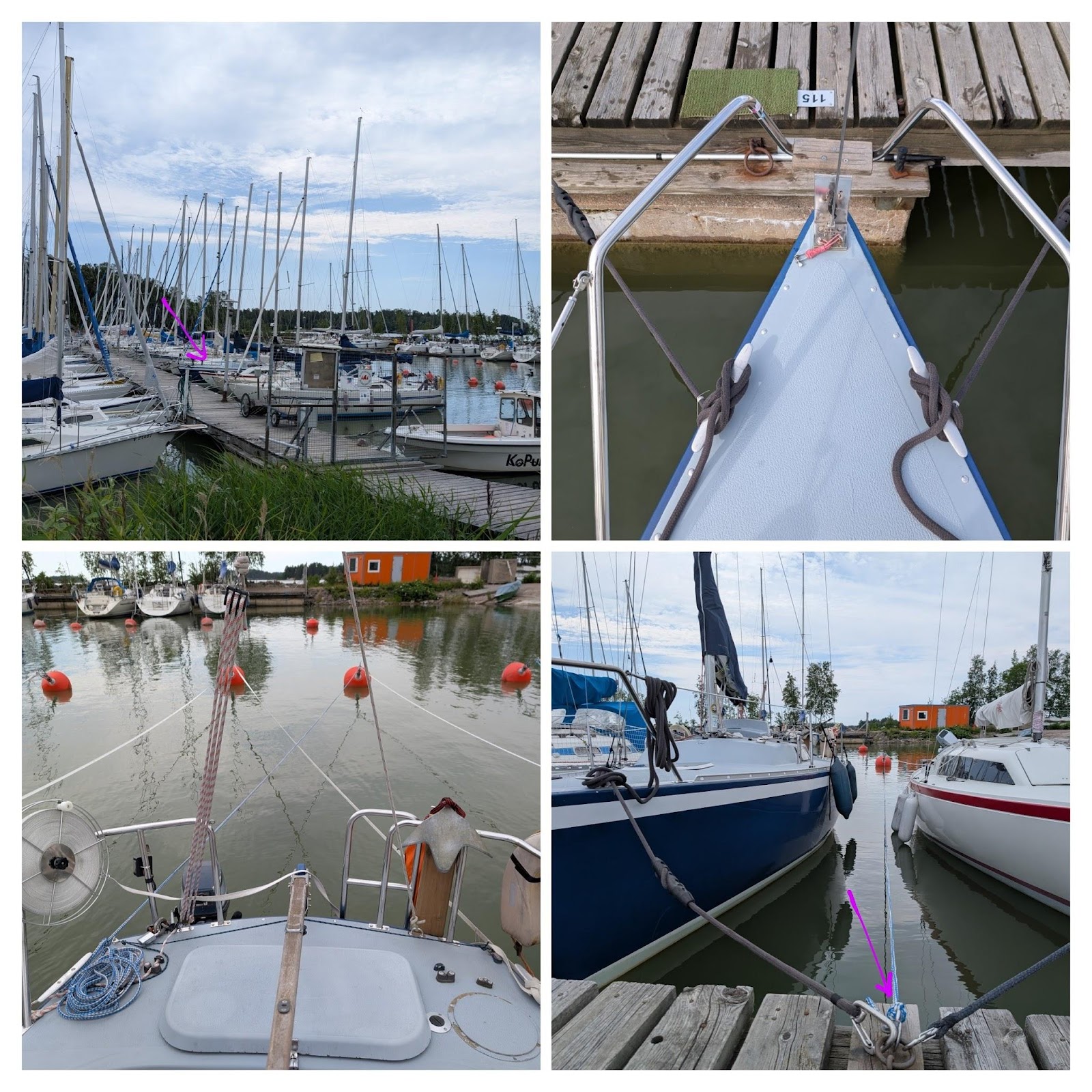 Home port and mooring